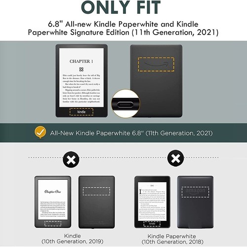 6.8 Inch e-Reader Stand Case for Kindle Paperwhite 5 Home Office - Picture 2 of 18