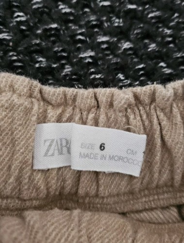 Zara Girl Pants Cargo Trendy Size 6 - Picture 3 of 3