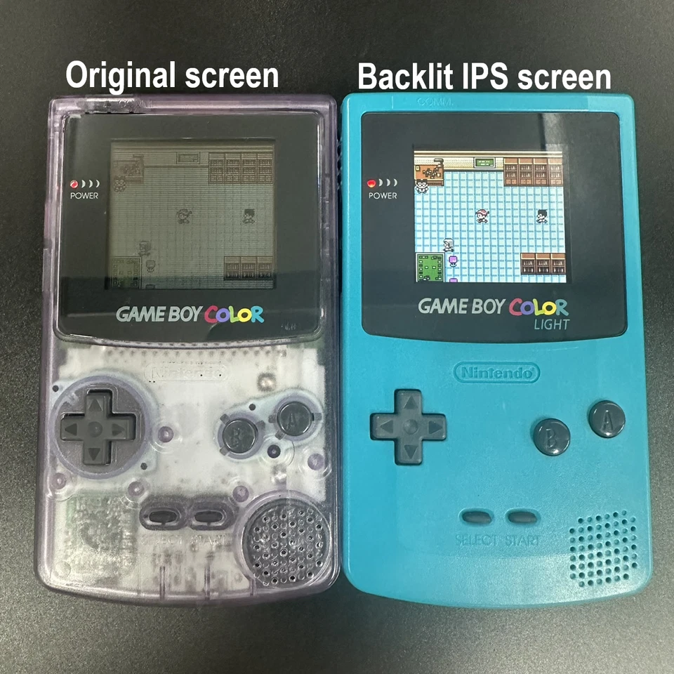 Nintendo Gameboy Konsolen Original Pocket Light Color Advance Region Free Gebraucht - Bild 4 von 4