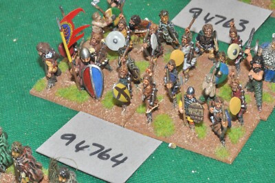 25mm dark ages / viking - warband 24 figs - inf (94764)
