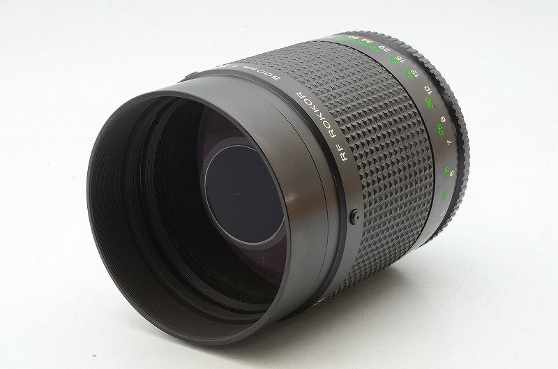 ミノルタ RF Rokkor 500mm F8 Telephoto 5763 Minolta RF Rokkor 500mm F8 Telephoto Reflex Mirror Lens 5763