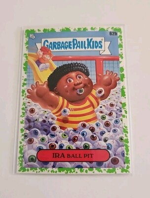 2024 Topps Garbage Pail Kids Series 1-BOOGER GREEN #62b IRA BALL PIT    