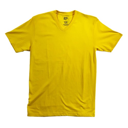 IBS HEAVYWEIGHT T SHIRT MENS SHORT SLEEVE V NECK 3PCS PACK 5XL BODY35" CHEST27" - Picture 12 of 14