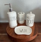 Rae Dunn Bathroom Vanity Set of 4 Pieces