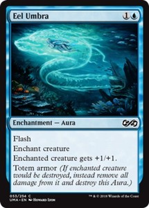 Eel Umbra - Foil x1 - Ultimate Masters - NM-Mint, English - Ultimate Masters