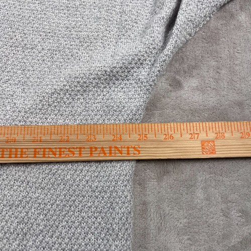 Brandy Melville Sweater Womens One Size Gray Cardigan Open Knit Made In Italy - Picture 9 of 14