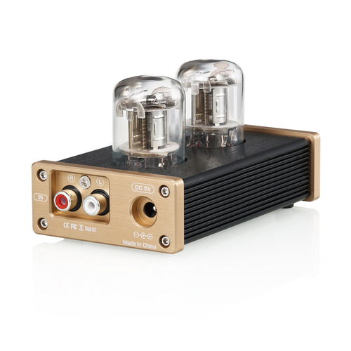 Nobsound E6 Direct Heated Vacuum Tube Class A Stereo Audio Pre-Amplifier 12J1S - Picture 5 of 8