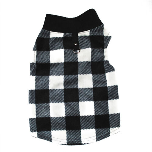 Small Pet Dog Fleece Warm Coat Jacket Puppy Vest Harness Shirt Sweater Clothes - Picture 46 of 58