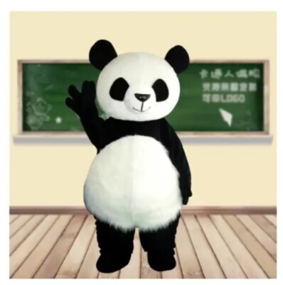 Christmas Mascot Costume Cartoon Panda Party Fancy Costume Halloween Adult Gift