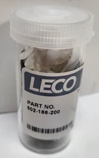 LECO 502-186-200 36 x 36mm Tin Foil Cone Cups