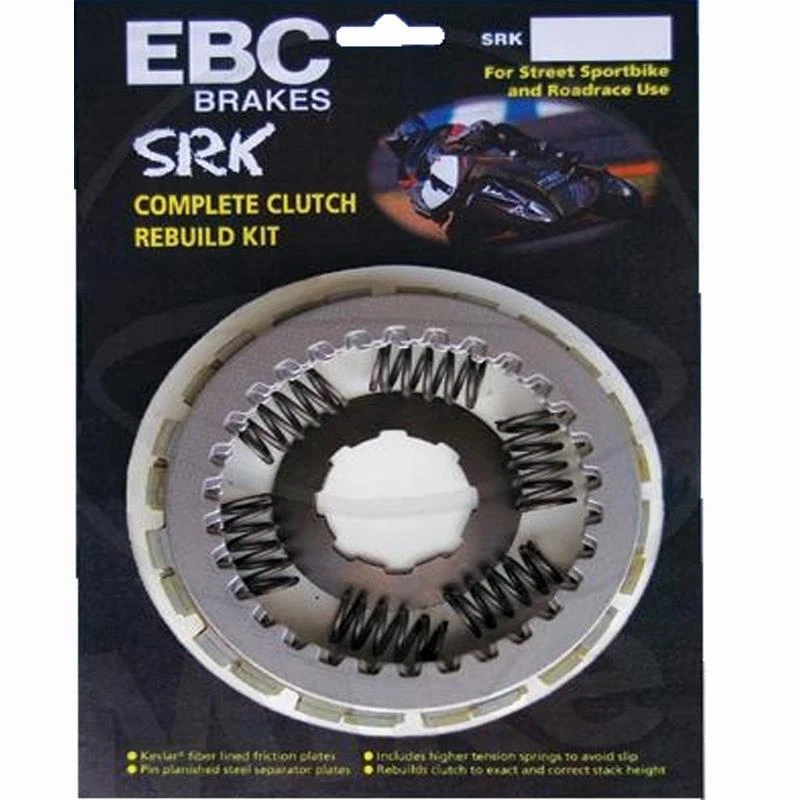Embrayage Pour Kawasaki ZX-6R 636 C Ninja 2005-2006 EBC SRK084 Ensemble Renforcé - Photo 2/2