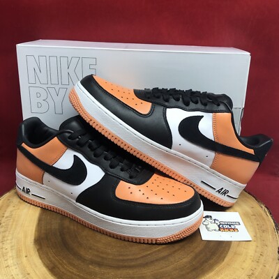 Nike Air Force 1 by you ベージュ/ブラック/オレンジ Nike Air Force 1 Low NikeiD SBB Shattered Backboard Size 9.5