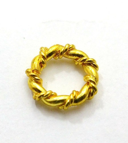 500 Anelli Di Salto Placcati Oro Rosa Scuro Aperti 3 Mm Calibro - Foto 11