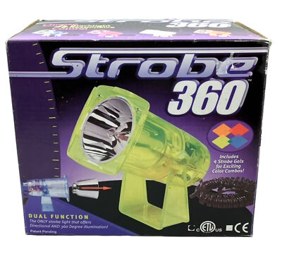 Strobe 360 Adjustable Speed Control Strobe Party Light by Can You Imagine.
