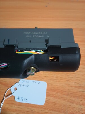 2002 Ford Escort Engine Computer Wiring Harness Plug F5SB