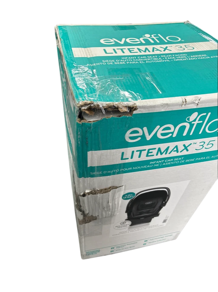 Asiento de coche infantil Evenflo LiteMax 35 (gris Knoxville), VER FOTOS MFG 9/2024 Foto 3 de 4