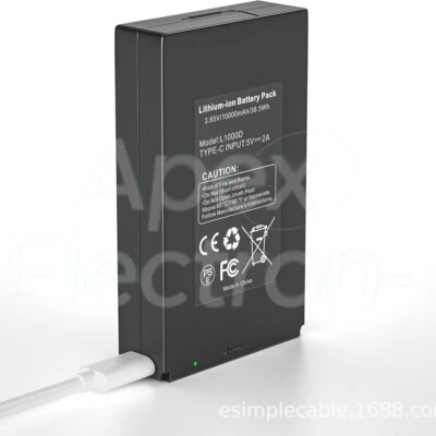 MARKENLOS L1000D Battery 10000mAh for GardePro Trail Camera E6P E8P E8PWF X60P X60PMB