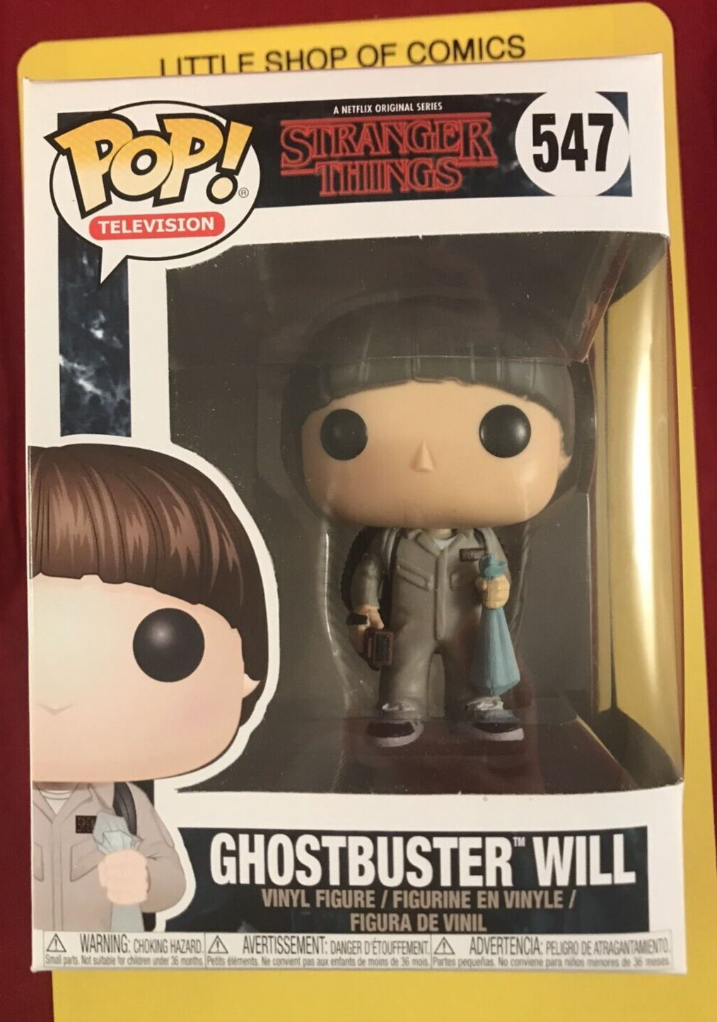 Funko POP! Television - Stranger Things (S2) - Ghostbuster Will (547)