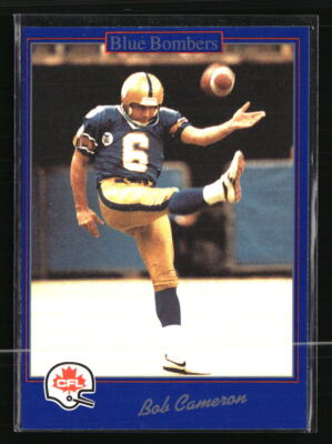 Bob Cameron 1991 JOGO #145  Football Card
