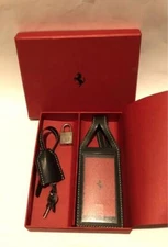 Ferrari Keychain and Bag Tag Rare MINT