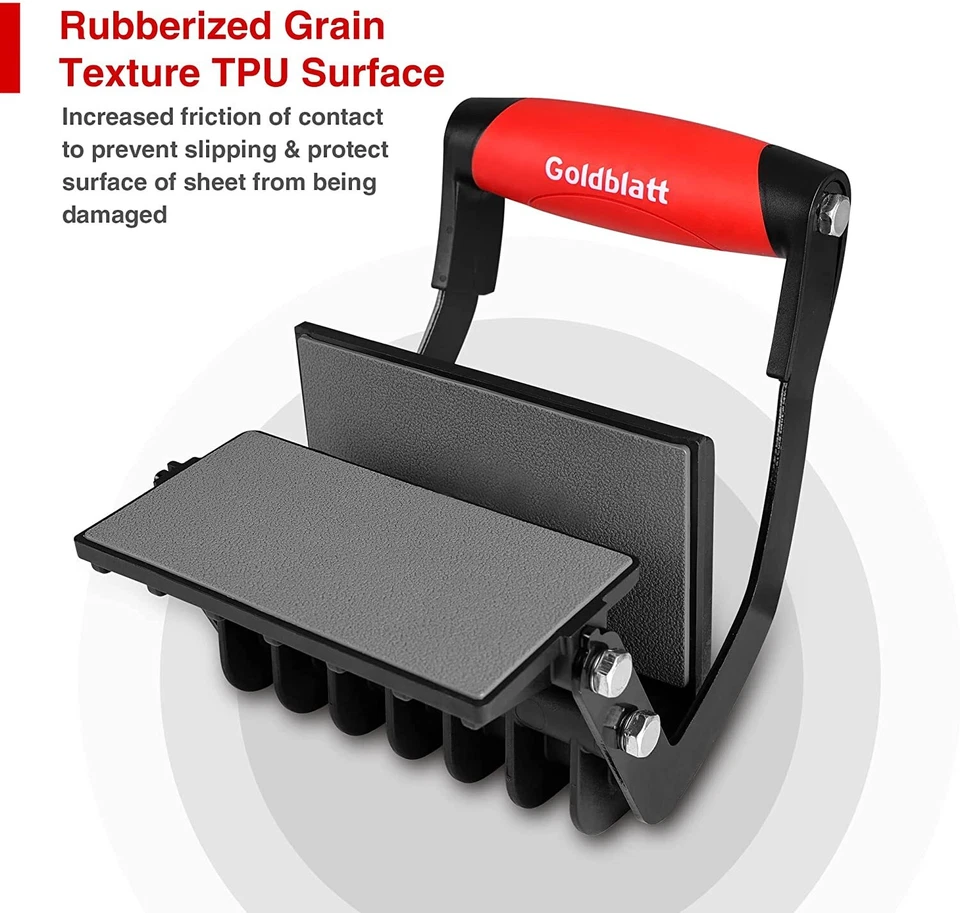 Goldblatt 2 Pack Panel Carrier, Plywood Lifting Tool, Drywall Carrying Tool - Image 4 of 4