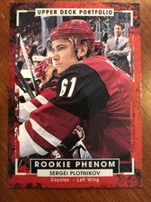 2015-16 UD Portfolio Rookie Phenom #229 Sergei Plotnikov