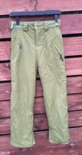 Billabong Girls Green Snow/Ski Pants Size M