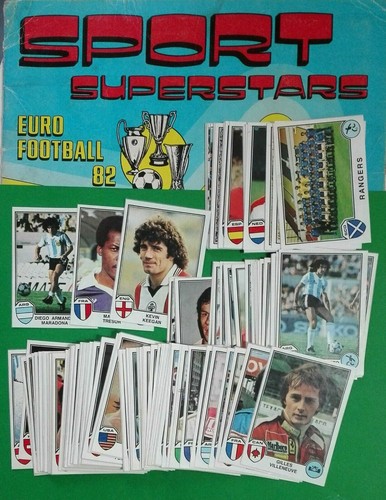 PANINI SPORT SUPERSTARS / EUROFOOTBALL 82 -stickers at choice n.181/360 -removed - Foto 1 di 184