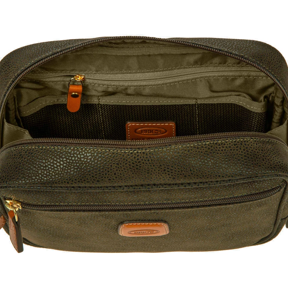 BRIC'S LIFE Necessaire traveler toiletry bag purse travel beauty-case olive - Image 4 of 4