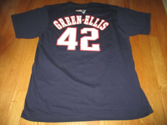人気商品、リーボック、NFL PLAYERS GREEN-ELLIS 42番 Reebok BENJARVUS GREEN-ELLIS No. 42 NEW ENGLAND PATRIOTS (LG