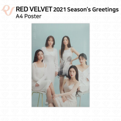 未開封　Red Velvet - 2021 SEASON'S GREETINGS Red Velvet 2021 Season's Greetings Member Set A4 Poster