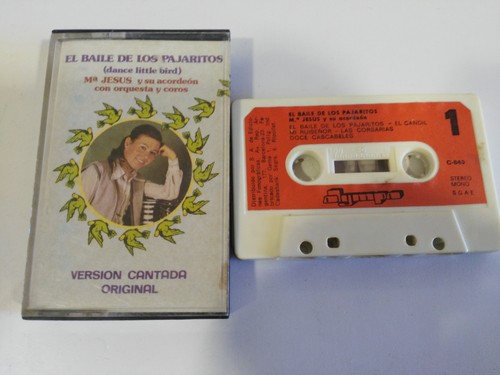 MARIA Jesus Y Su Accordion el Dance de los Lovebirds 1981 Cinta Tape Cassette 2T - Picture 1 of 6