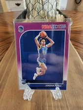JORDAN POOLE 2019-20 NBA Hoops Purple Parallel Rookie Card #223 RC SP WARRIORS🔥