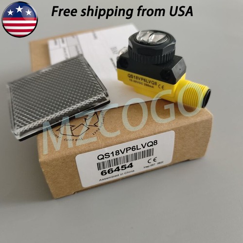 NEW For BANNER ENGINEERING QS18VP6LVQ8 Photoelectric Sensor Switch - Picture 3 of 8
