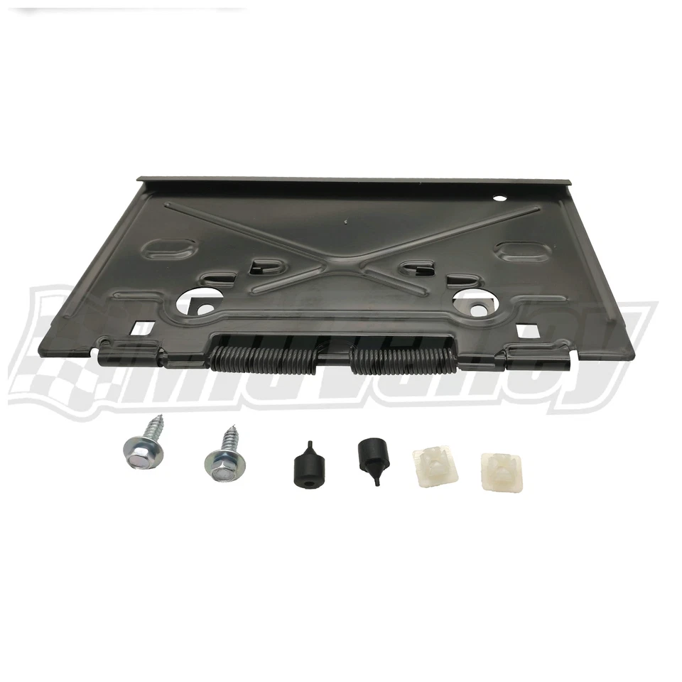 Black License Plate Tag Bracket Rear For 1968-1972 Chevrolet Caprice Chevelle Foto 3 de 4