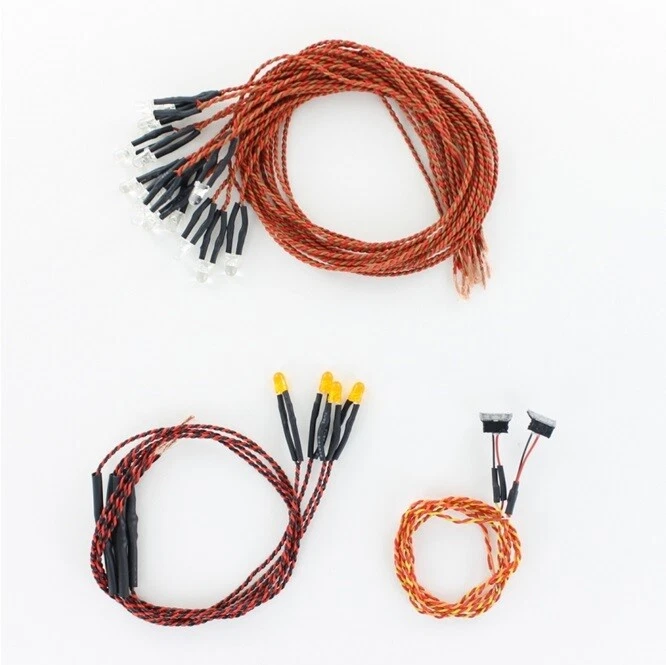 Set luci a tutto tondo Tamina RC 15x10 mm con elettronica 1:14 n