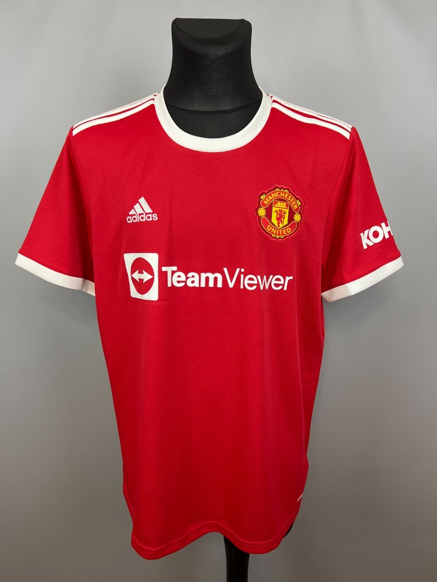 MANCHESTER UNITED 2021 2022 RONALDO HOME SHIRT FOOTBALL SOCCER