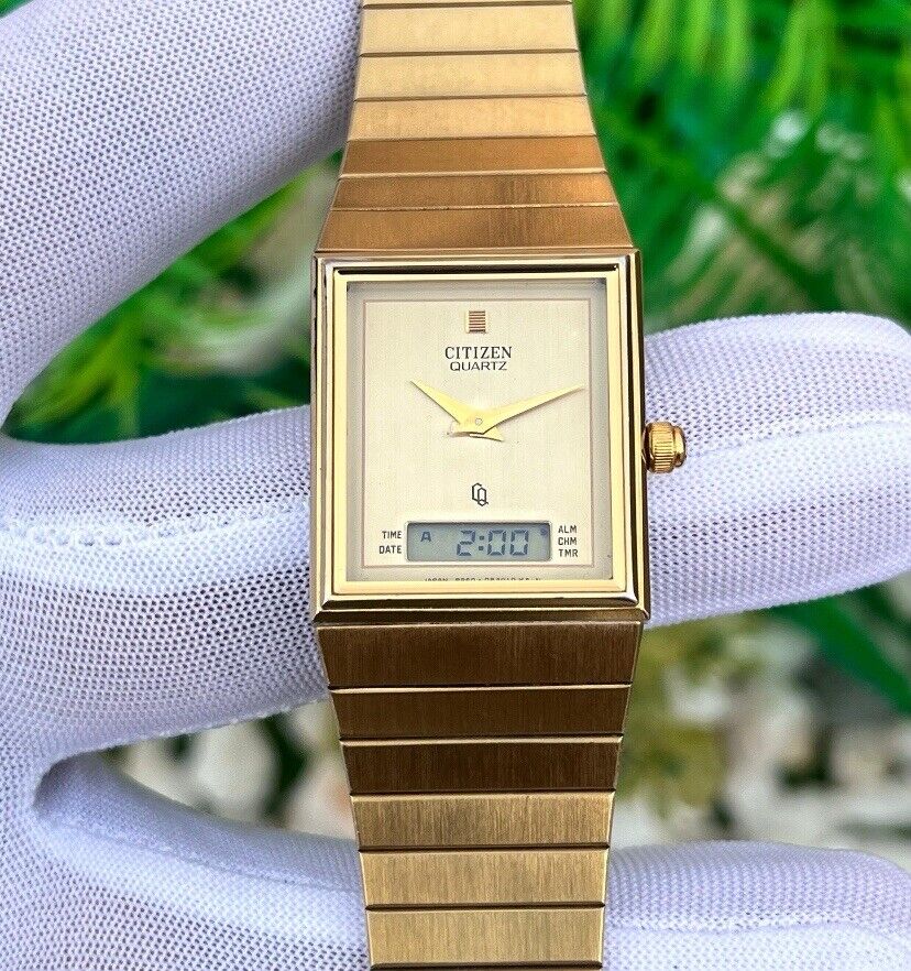 Rare!!! Vintage Citizen Ana/Digi Gold Tone Japan Unisex Rare!!! Vintage Citizen Ana/Digi Gold Tone Japan Unisex
