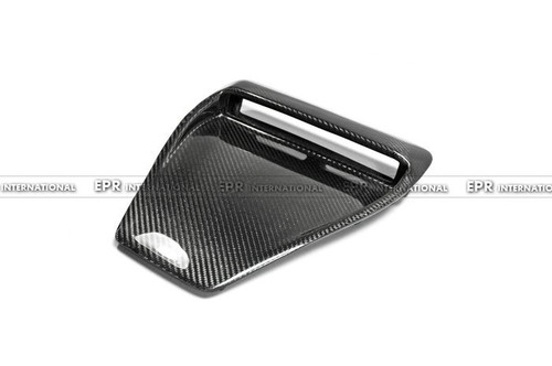 New OEM Hood Duct Scoop Vents For Mitsubishi Evolution EVO 10 Carbon Fiber Parts - Picture 4 of 7