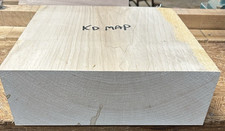 LARGE KILN DRIED MAPLE BOWL BLANKS TURNING THICK LUMBER WOOD LATHE 12" X 12 X 5"