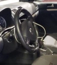 Bolsa de aire airbag volante conductor Volkswagen Jetta GLI 2008-2009 FABRICANTE DE EQUIPOS ORIGINALES Foto 3 de 4