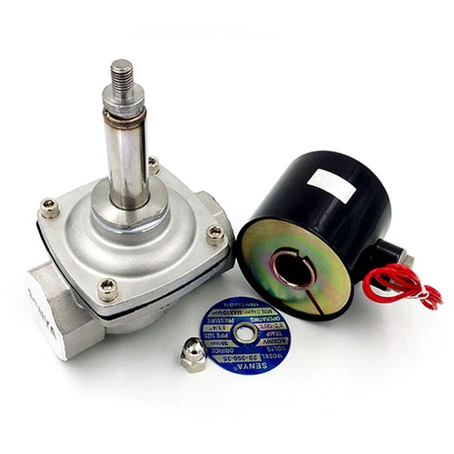 1/8" to 2" Stainless Steel Solenoid Valve Water Air Gas NC AC220V DC24V/12V - Picture 8 of 9