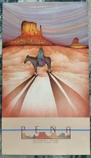 1988 Amado M. Peña  Jr. Pre-signed“ La  Centinela ” Houshang’s Gallery Dallas TX