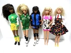 VINTAGE 5 PC LOT #4 CASUAL ACTIVE BARBIE DOLLS MATTEL 11" EXCELLENT CONDITION