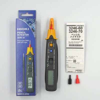 HIOKI Digital Multimeter Pencil HiTester 3246-60 Compact Electrical Tester
