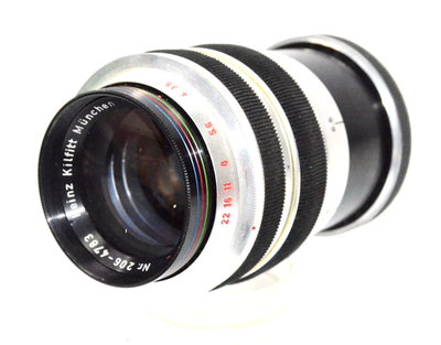 Heinz Kilfitt Kilar 150mm f/3.5 Lens 39mm Screw Mount. Clean