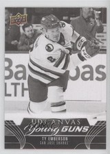 2023 Extended Series UD Canvas Young Guns Black & White Ty Emberson #C384 1pc9