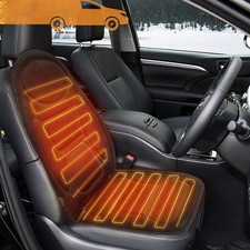 12V Universal Beheizbare Auto Sitzauflage Heizkissen Heizmatte für PKW KFZ SUV