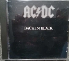 AC/DC CD. Back In Black. Good condition.