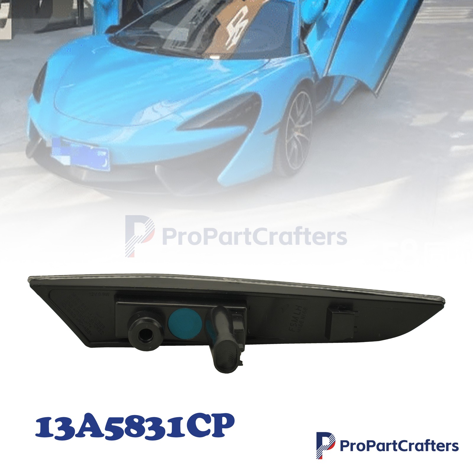 NEW Side Marker Front Left Lamp For McLaren 540C 600LT 570S 570GT 13A5831CP